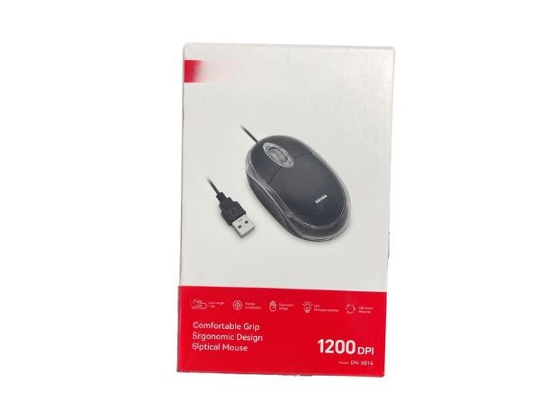 &uuMOUSE PC ILUMINADO OFFICE DN-X814